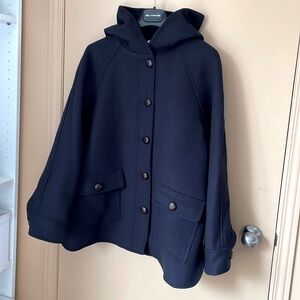 Sezane Hooded Duffle Coat Oversized XS-M